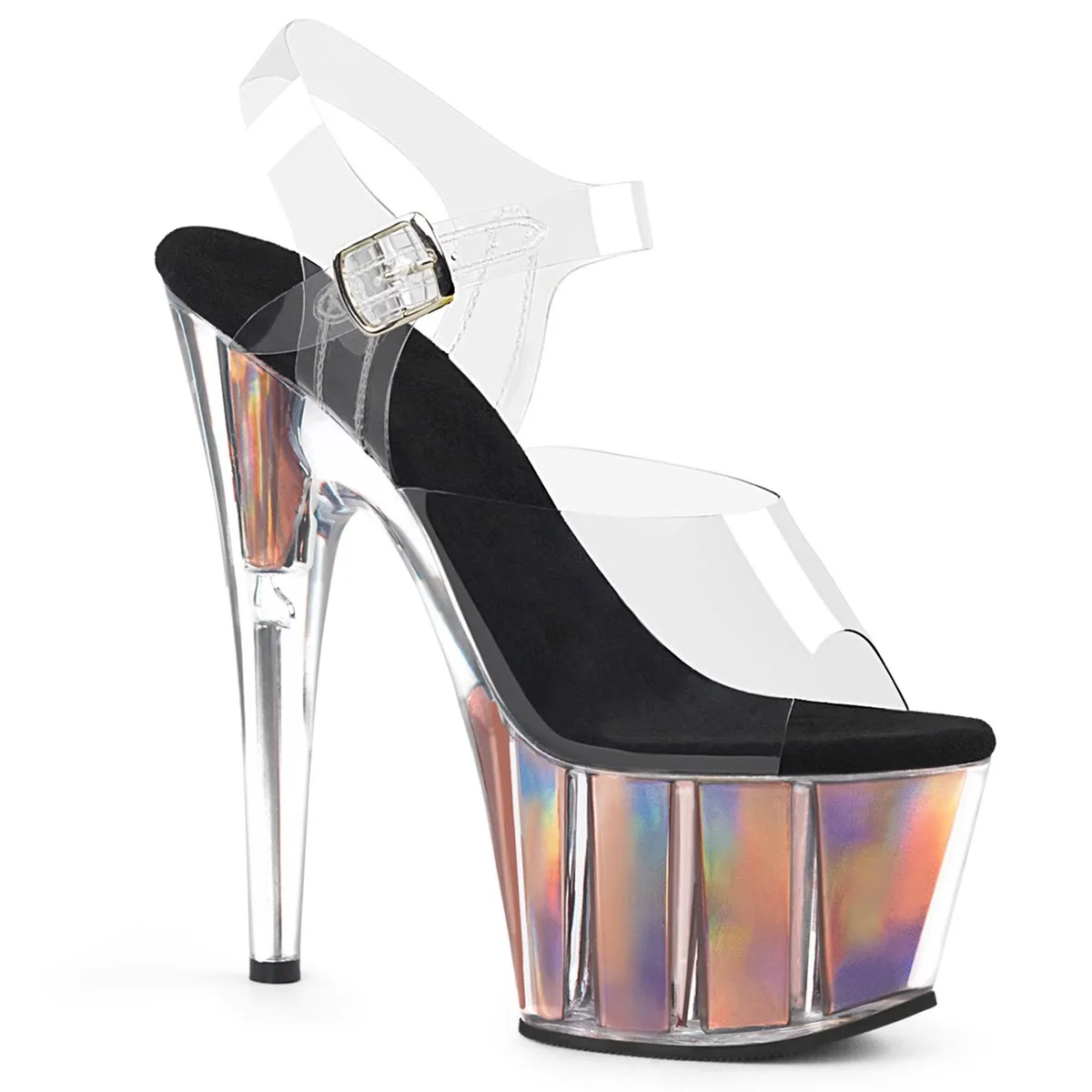 LAIJIANJINXIA PVC Uppre New Color High Heel Sandals 17cm /7inch Sexy Model Show Shoes And Pole Dancing Shoes 020
LAIJIANJINXIA PVC Uppre New Color High Heel Sandals 17cm /7inch Sexy Model Show Shoes And Pole Dancing Shoes 020