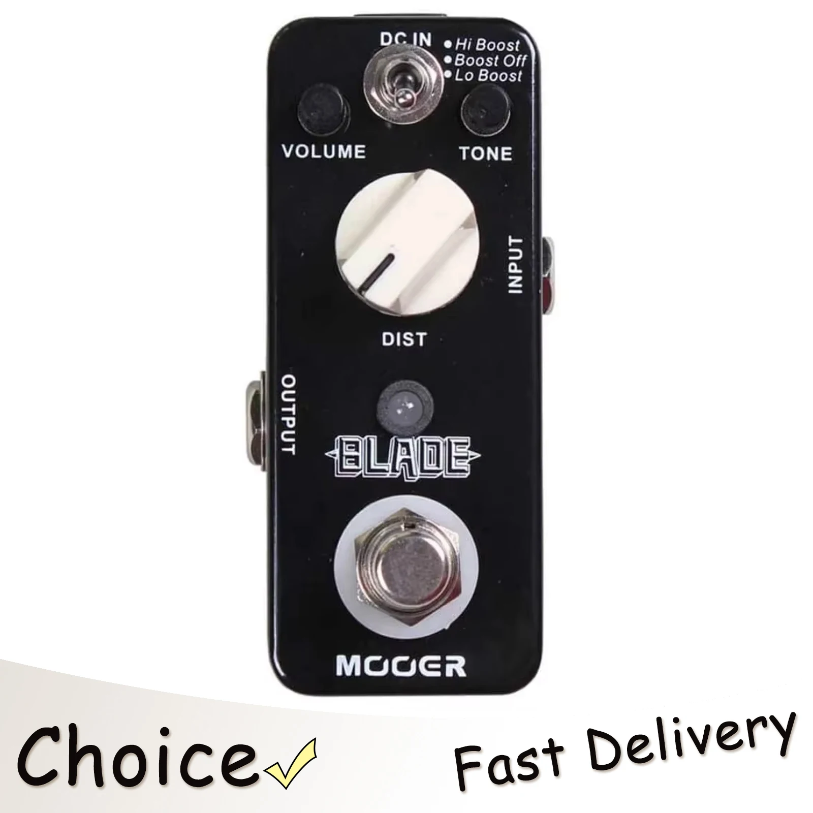 MOOER Blade Guitar Effect Pedal Heavy Metal Distortion Effect True Bypass Redal 3 Working Modes Pedal Electric Guitar Accessory
MOOER Blade Guitar Effect Pedal Heavy Metal Distortion Effect True Bypass Redal 3 Working Modes Pedal Electric Guitar Accessory
