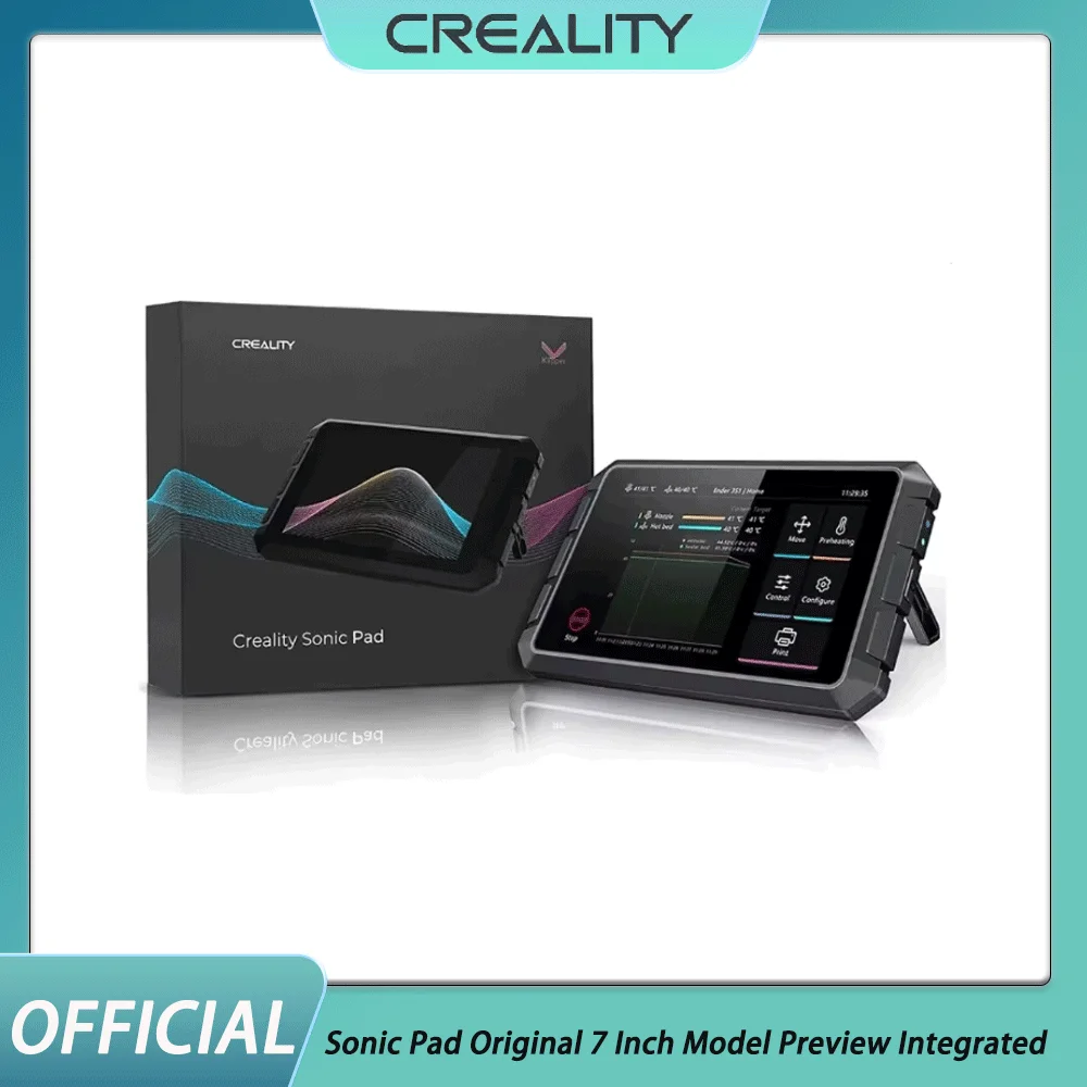 New Creality Sonic Pad Original 7 Inch Model Preview Integrated Control Programmable Macros OTA &USB Upgrade for FDM 3D Printer
New Creality Sonic Pad Original 7 Inch Model Preview Integrated Control Programmable Macros OTA &USB Upgrade for FDM 3D Printer