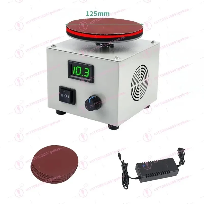 Electric Disc Sander 125mm 150W Polishing Grinding Machine Variable Speed 0-6000 RPM with 10 Sanding Discs
Electric Disc Sander 125mm 150W Polishing Grinding Machine Variable Speed 0-6000 RPM with 10 Sanding Discs