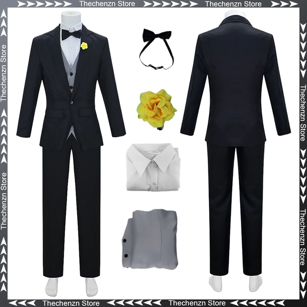 Fancy Dress Fox Nick Wilde Cosplay For Men Black Suit Clothing Cartoon Zoo Costume Halloween Man Roleplay Fantasia Outfit
Fancy Dress Fox Nick Wilde Cosplay For Men Black Suit Clothing Cartoon Zoo Costume Halloween Man Roleplay Fantasia Outfit