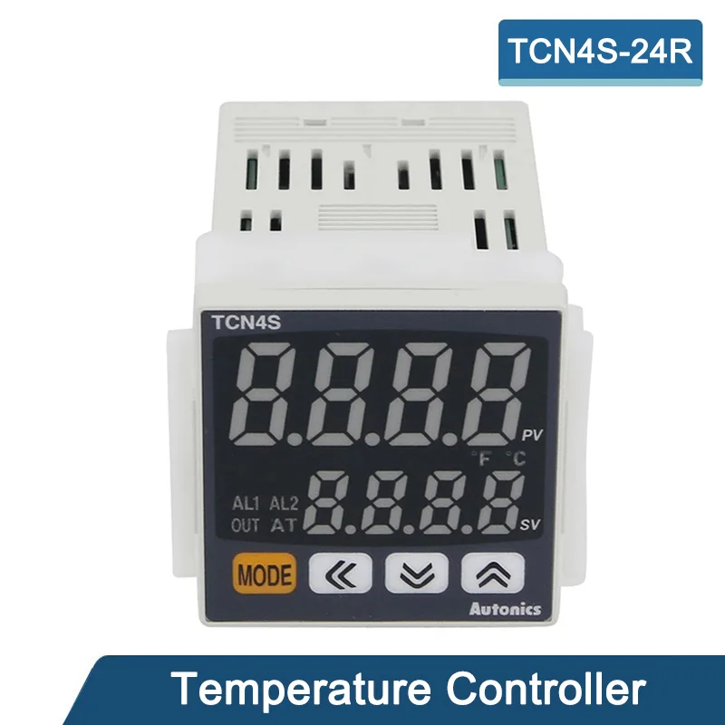 TCN4S-24R Dual Display PID Temperature Controller 48x48 100~240VAC 100ms Sampling
TCN4S-24R Dual Display PID Temperature Controller 48x48 100~240VAC 100ms Sampling