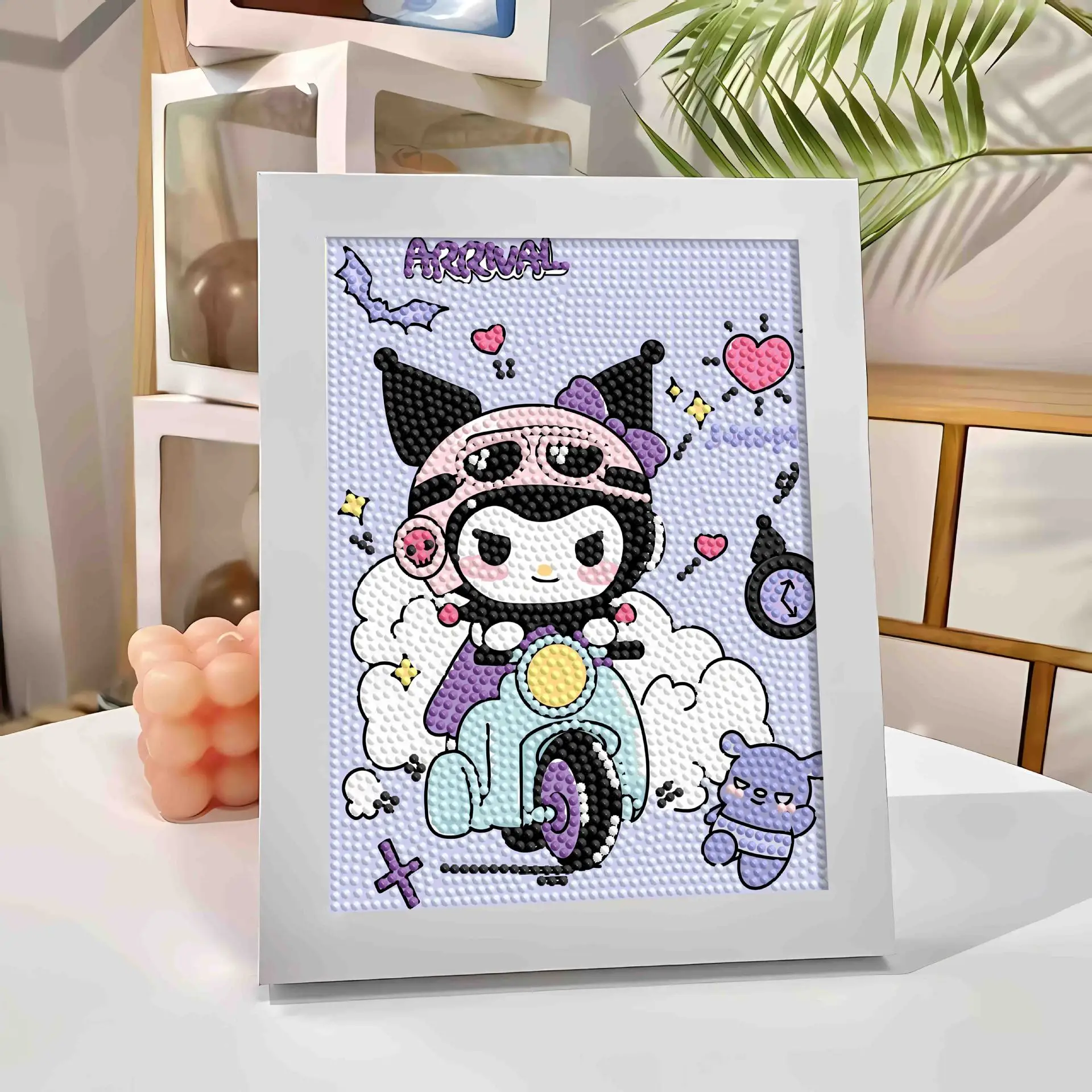 Рамка Sanrio анимационная креативная алмазная живопись Kuromi My Meiody ручная работа «сделай сам» украшение для дома обучающая игрушка для детей
Рамка Sanrio анимационная креативная алмазная живопись Kuromi My Meiody ручная работа «сделай сам» украшение для дома обучающая игрушка для детей