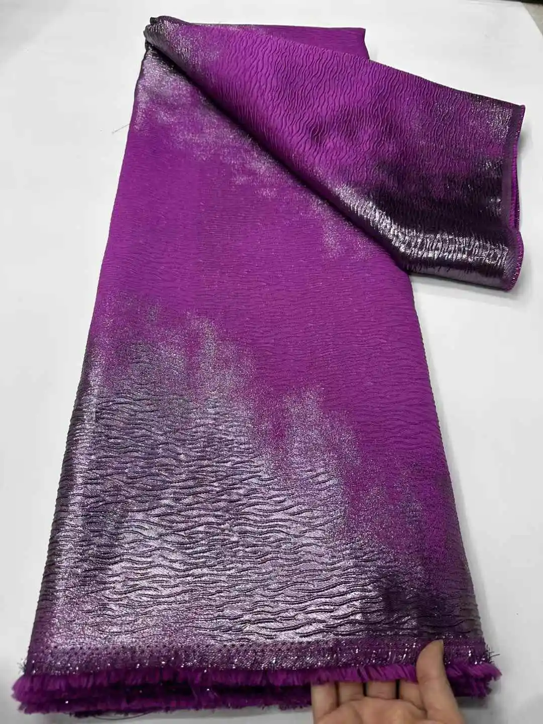 Hot Sale African Brocade Lace Fabrics High Quality 2025 Nigerian Jacquard Lace Fabric Sewing For Evening Prom Women Dresses
Hot Sale African Brocade Lace Fabrics High Quality 2025 Nigerian Jacquard Lace Fabric Sewing For Evening Prom Women Dresses