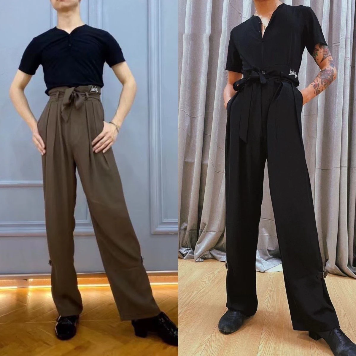 Брюки для латинских танцев 2025, мужские прямые брюки с высокой талией, чача, румба, танго, танцевальные костюмы для взрослых, мужские костюмы для латинских выступлений DN20925
Брюки для латинских танцев 2025, мужские прямые брюки с высокой талией, чача, румба, танго, танцевальные костюмы для взрослых, мужские костюмы для латинских выступлений DN20925