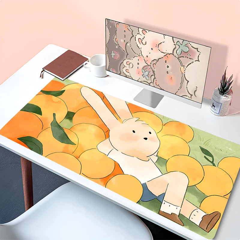 Orange Bunny Mouse Pad Large Gamer Mousepad DeskMat Computer Gaming Accessories Art Carpet 900x400 Play Mat XXL Anime Office Mat
Orange Bunny Mouse Pad Large Gamer Mousepad DeskMat Computer Gaming Accessories Art Carpet 900x400 Play Mat XXL Anime Office Mat