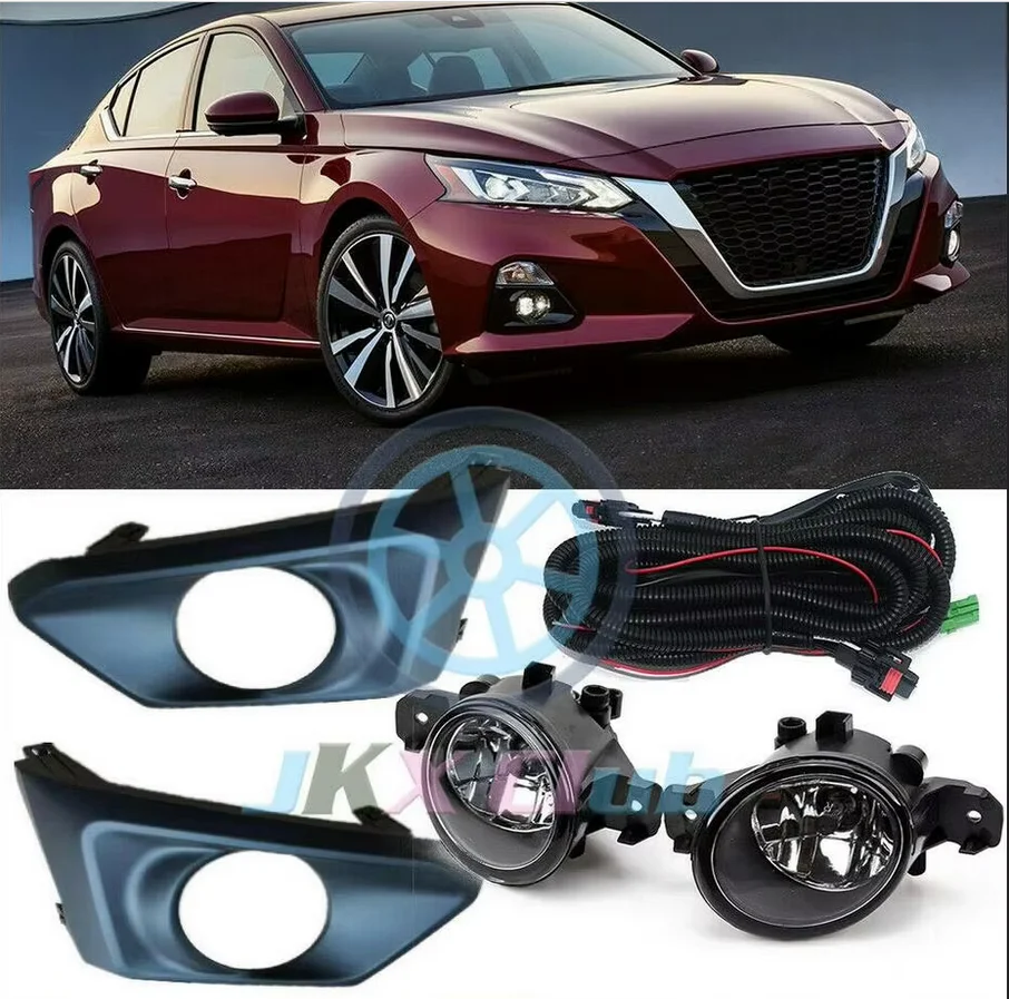 For Nissan Altima 2019 2020 2021 2022 Front Bumper Bezels Fog Lamp DRL Driving Light Wiring Kit
For Nissan Altima 2019 2020 2021 2022 Front Bumper Bezels Fog Lamp DRL Driving Light Wiring Kit