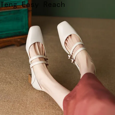 Pumps Spring Autumn New Style Fashion Thick Heel Single Shoes Square Head Belt Buckle Mary Jane Women's Shoes High 4.5cm Size 43
Pumps Spring Autumn New Style Fashion Thick Heel Single Shoes Square Head Belt Buckle Mary Jane Women's Shoes High 4.5cm Size 43