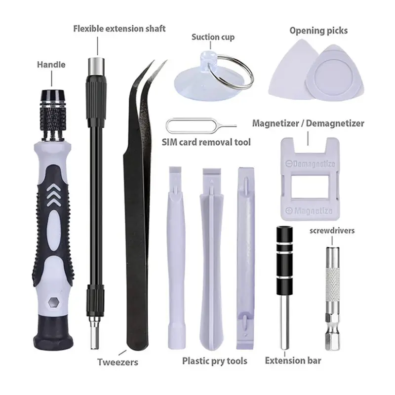 Набор отверток REST 115 в 1, набор прецизионных магнитных инструментов «сделай сам» для очков, ПК, ноутбука, мобильного сотового телефона, цифровых часов синего цвета
Набор отверток REST 115 в 1, набор прецизионных магнитных инструментов «сделай сам» для очков, ПК, ноутбука, мобильного сотового телефона, цифровых часов синего цвета