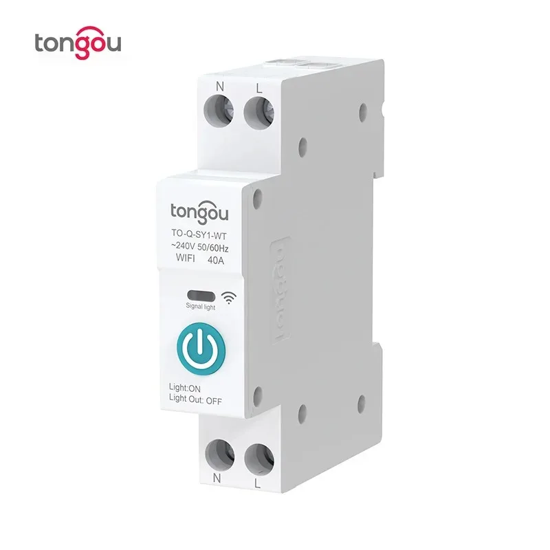Tuya WiFi smart switch circuit breaker wireless remote control remote mobile phone control switch smart home
Tuya WiFi smart switch circuit breaker wireless remote control remote mobile phone control switch smart home
