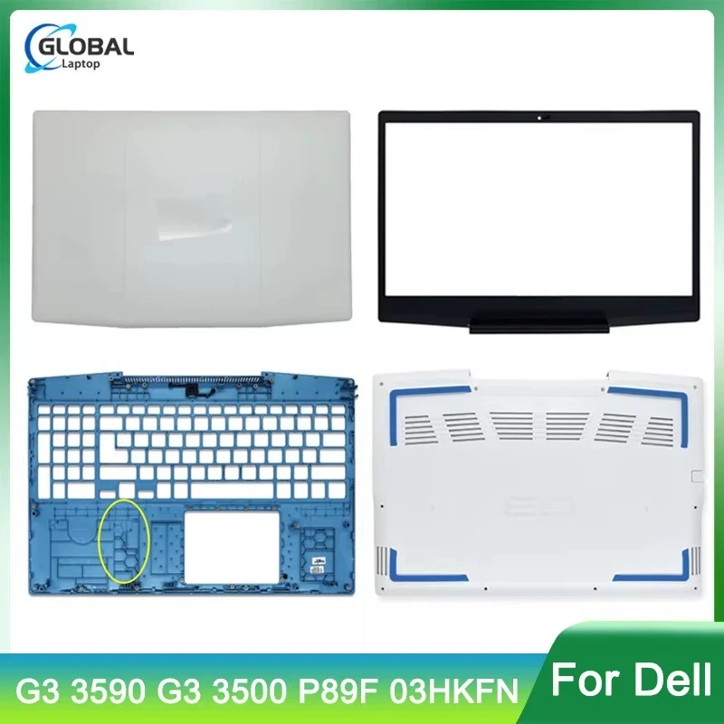 New Laptop Case for DELL G3 3590 G3 3500 P89F LCD Back Cover/Front Bezel/Hinges/Palmrest/Bottom Case Replacement 03HKFN White
New Laptop Case for DELL G3 3590 G3 3500 P89F LCD Back Cover/Front Bezel/Hinges/Palmrest/Bottom Case Replacement 03HKFN White