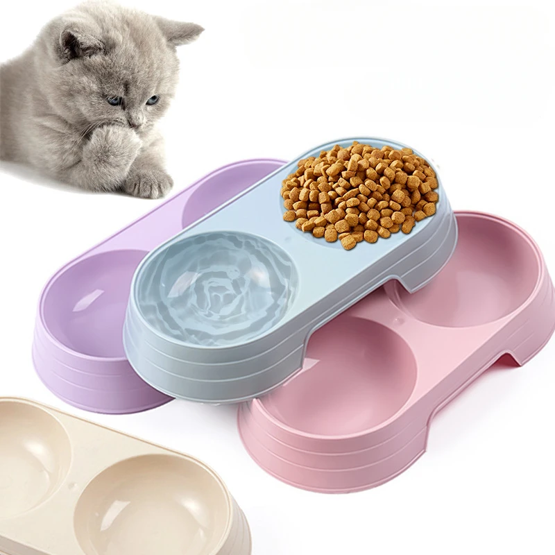 Pet Feeders Thickened PP Dog Basin Double Bowl Set Easy-to-Clean Anti-Knock Cat Bowl
Pet Feeders Thickened PP Dog Basin Double Bowl Set Easy-to-Clean Anti-Knock Cat Bowl
