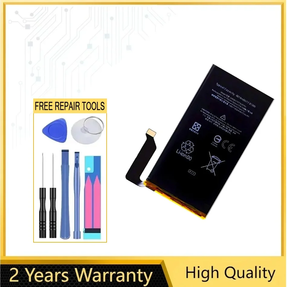 Аккумулятор для мобильного телефона GMSB3 для HTC Google Pixel 6, перезаряжаемые батареи, ремонтный комплект с инструментами
Аккумулятор для мобильного телефона GMSB3 для HTC Google Pixel 6, перезаряжаемые батареи, ремонтный комплект с инструментами