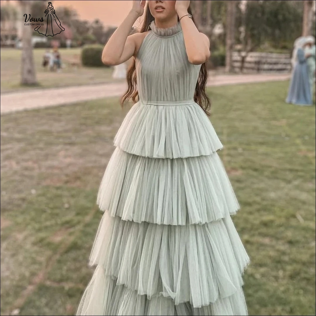 Vows Custom Made Elegant Women's Dresses for Wedding Party Dresses Woman 2025 Layered Formula Prom Dress Luxury Line A Evening
Vows Custom Made Elegant Women's Dresses for Wedding Party Dresses Woman 2025 Layered Formula Prom Dress Luxury Line A Evening