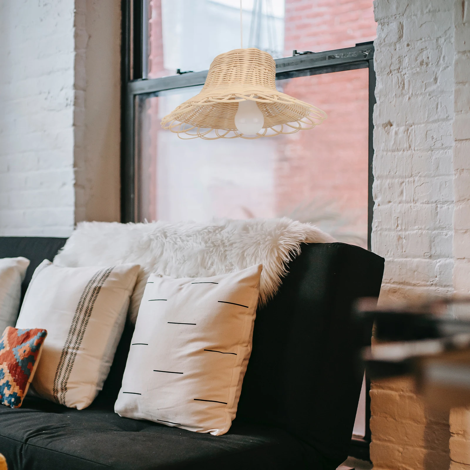 Rattan Woven Lamp Cover Khaki Dust-Proof Soft Light Eye-Protective Decorative Lighting Accessory Rattan Woven Lamp Cover
Rattan Woven Lamp Cover Khaki Dust-Proof Soft Light Eye-Protective Decorative Lighting Accessory Rattan Woven Lamp Cover