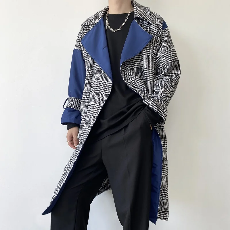 Men Wool Coat Winter Woolen Coat Man Coat Warm Wool Blend Jacket Men Wool Cashmere Coat Contrast Color Overcoat 2023 H14
Men Wool Coat Winter Woolen Coat Man Coat Warm Wool Blend Jacket Men Wool Cashmere Coat Contrast Color Overcoat 2023 H14