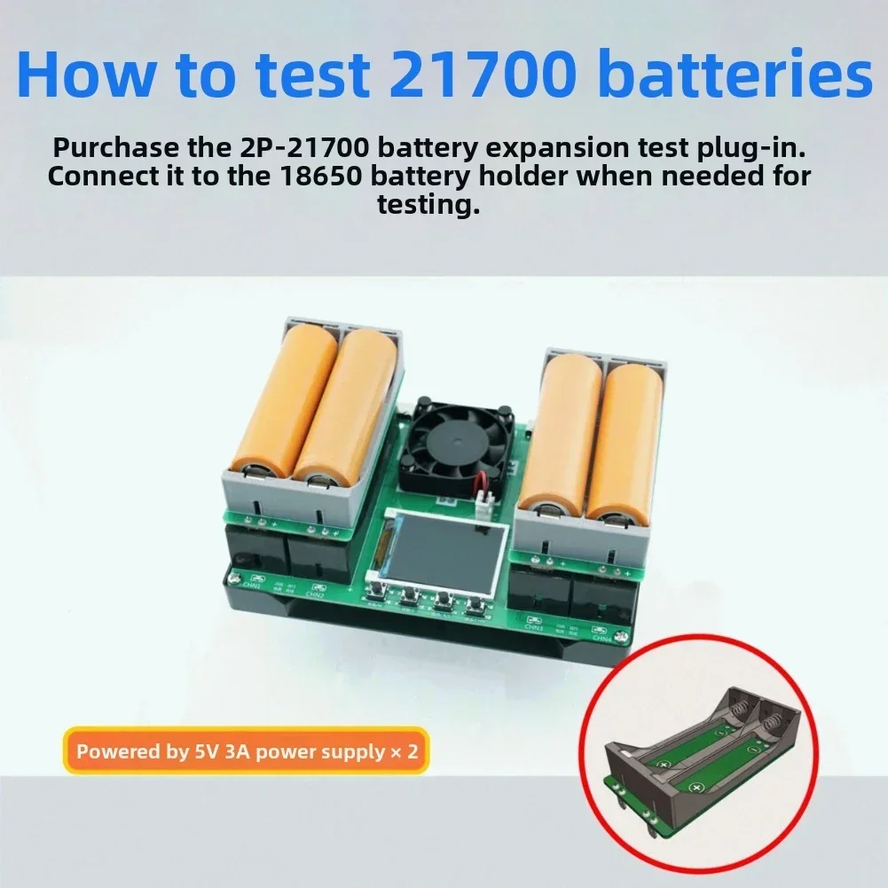 4 Channel Lithium Battery Capacity Internal Resistance Tester, Battery Test Module Milliampere/Megawatt-hour Internal Resistance
4 Channel Lithium Battery Capacity Internal Resistance Tester, Battery Test Module Milliampere/Megawatt-hour Internal Resistance