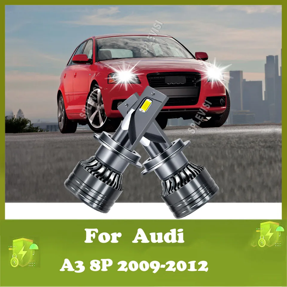 2Pcs 6000K H7 LED Bulbs CSP Chip High Power 180W Car Headlight For Audi A3 8P 2009 2010 2011 2012
2Pcs 6000K H7 LED Bulbs CSP Chip High Power 180W Car Headlight For Audi A3 8P 2009 2010 2011 2012