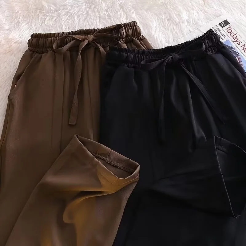 Spring Large Size 300 Pounds Men's Loose Straight Leg Pants Hong Kong Style Casual Trousers Trendy Brand Wide Leg Trousers
Spring Large Size 300 Pounds Men's Loose Straight Leg Pants Hong Kong Style Casual Trousers Trendy Brand Wide Leg Trousers