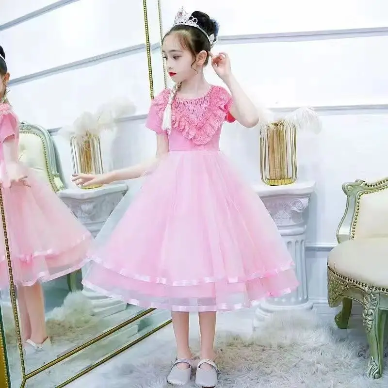 2025 Summer New Baby Princess Dress Sleeves Trendy Girls Casual Dresses Flower Girl Dresses Girl Clothes Kids Dresses for Girls
2025 Summer New Baby Princess Dress Sleeves Trendy Girls Casual Dresses Flower Girl Dresses Girl Clothes Kids Dresses for Girls