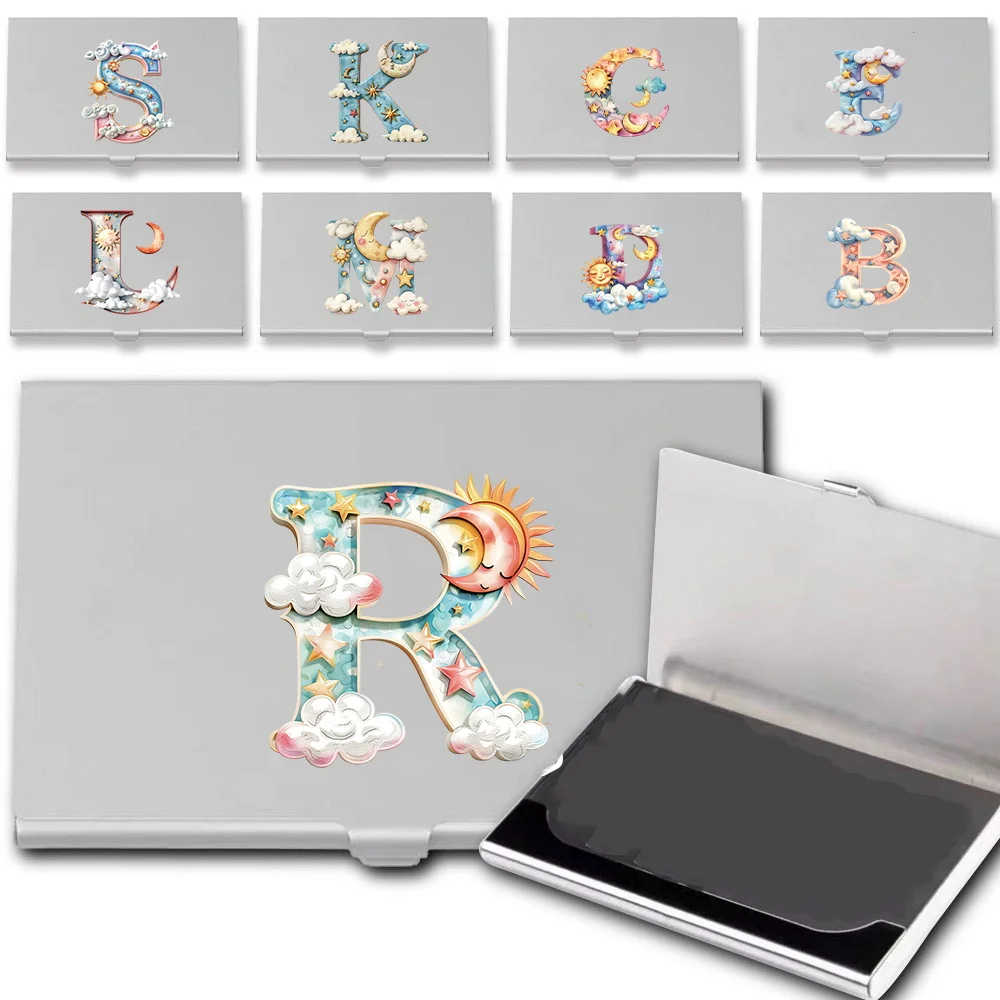 Durable Dustproof ID Card Credit Card Protection Cover Waterproof Iridescent Cloud Initial Name 26 Letters Pattern
Durable Dustproof ID Card Credit Card Protection Cover Waterproof Iridescent Cloud Initial Name 26 Letters Pattern
