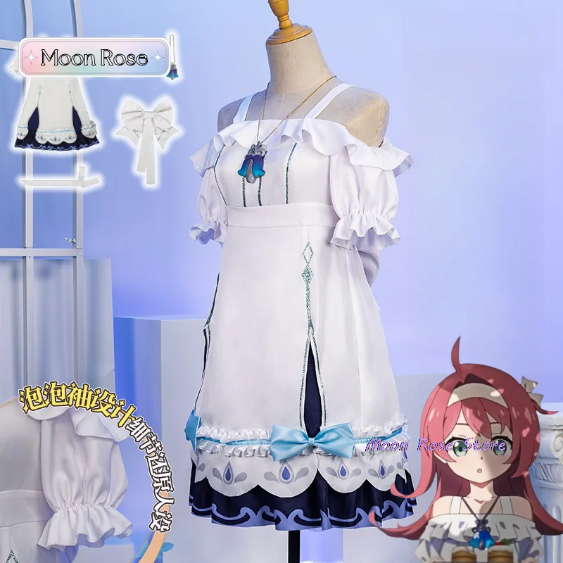 Genshin Impact Clervie Women Dress Cosplay Costume Cos Game Anime Party Uniform Hallowen Play Role Clothes Clothing
Genshin Impact Clervie Women Dress Cosplay Costume Cos Game Anime Party Uniform Hallowen Play Role Clothes Clothing