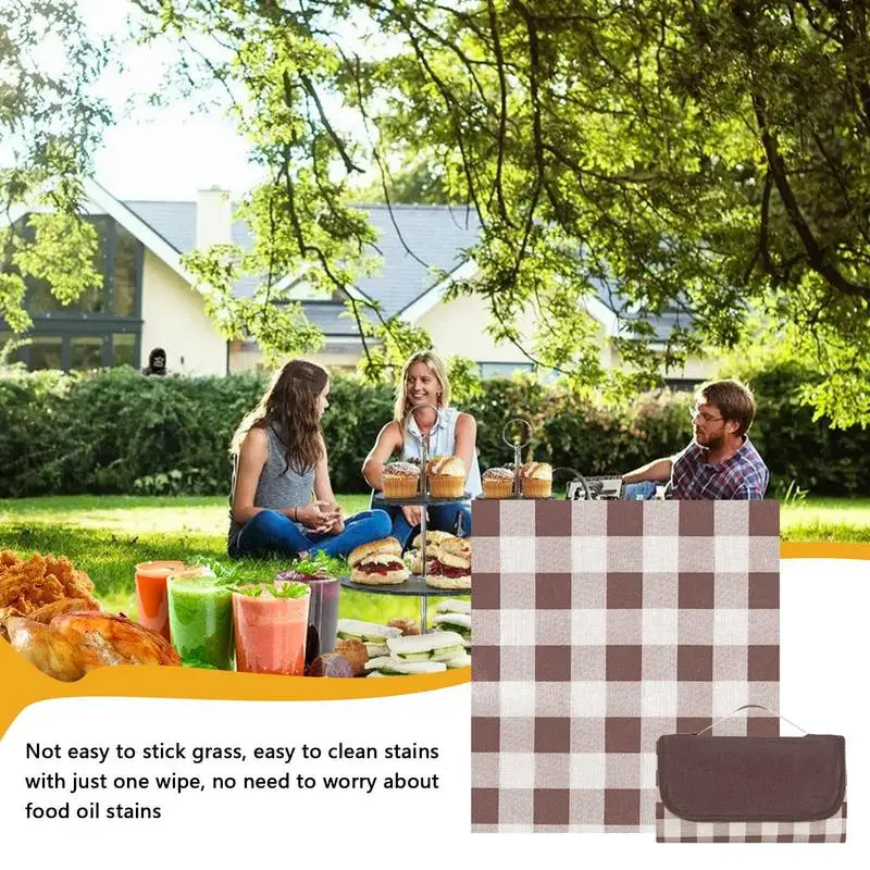 Outdoor Blanket For Grass Outdoor Picnic Blanket Mat Washable Lawn Blanket Thick And Foldable Mats For Camping Park Grass Travel
Outdoor Blanket For Grass Outdoor Picnic Blanket Mat Washable Lawn Blanket Thick And Foldable Mats For Camping Park Grass Travel