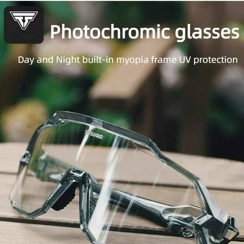 TOSUOD Photochromic Cycling Glasses Professional Transparent Anti-Fog Sandproof Sports Eyewear for Men Women
TOSUOD Photochromic Cycling Glasses Professional Transparent Anti-Fog Sandproof Sports Eyewear for Men Women