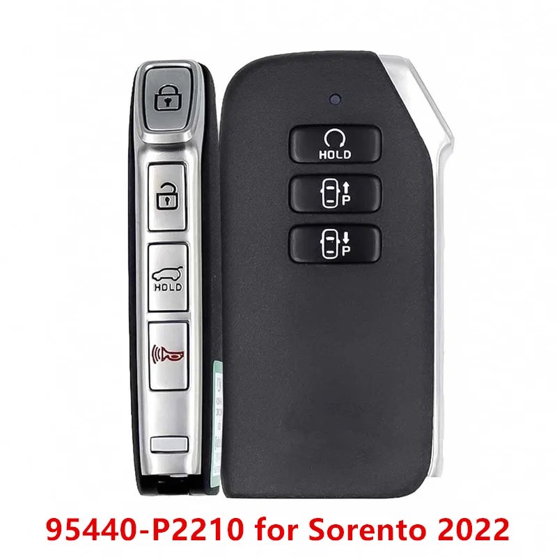 KEYECU Replacement 7Button Smart Remote Key FOB 433MHZ 95440-P2210 SY5MQ4FGE07 for KIA Sorento 2021-2022
KEYECU Replacement 7Button Smart Remote Key FOB 433MHZ 95440-P2210 SY5MQ4FGE07 for KIA Sorento 2021-2022