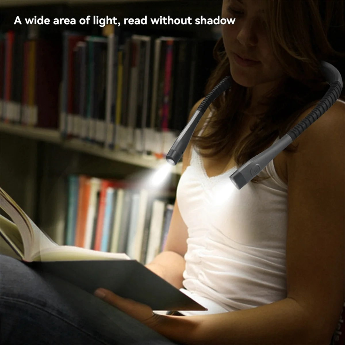 KZQ-fLED Neck Lamp Lighting Lamp Night Reading Lamp Neck Reading Lamp Three-Color Lighting for Reading Running
KZQ-fLED Neck Lamp Lighting Lamp Night Reading Lamp Neck Reading Lamp Three-Color Lighting for Reading Running