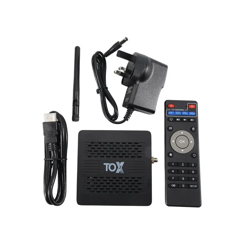 Daily Sale TOX3 Smart TV Box Android 11 4GB 32GB Amlogic S905X4 Wifi 1000M BT 4K Media Player Set Top Box Support Audio UK Plug
Daily Sale TOX3 Smart TV Box Android 11 4GB 32GB Amlogic S905X4 Wifi 1000M BT 4K Media Player Set Top Box Support Audio UK Plug