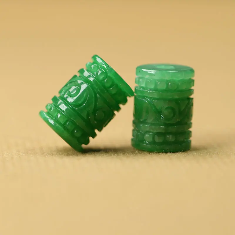 DIY Natural Jade Auspicious Clouds Bucket Bead Accessories Fashion Real Jewelry Gemstone Stone Amulet Luxury Best Selling Gifts
DIY Natural Jade Auspicious Clouds Bucket Bead Accessories Fashion Real Jewelry Gemstone Stone Amulet Luxury Best Selling Gifts