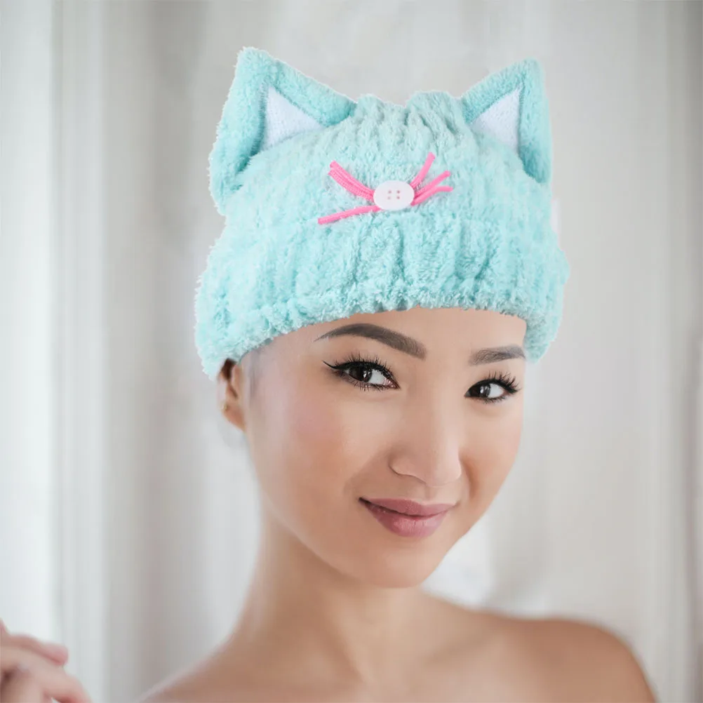 2Pcs Coral Velvet Hair Drying Hats Thick Bath Caps Quick Absorbing Comfortable Cartoon Bathing Hats Water Absorbent Hair Towels
2Pcs Coral Velvet Hair Drying Hats Thick Bath Caps Quick Absorbing Comfortable Cartoon Bathing Hats Water Absorbent Hair Towels
