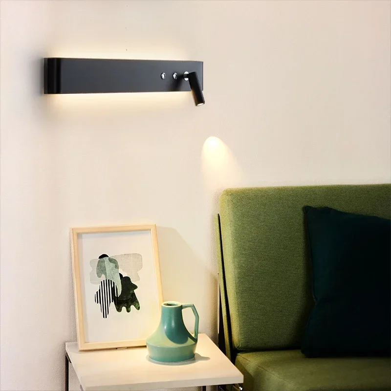 Minimalist Bedside Lamp Bedroom Background Wall Light Scandinavian Apartment Hotel Room Creative Reading Wall Lights
Minimalist Bedside Lamp Bedroom Background Wall Light Scandinavian Apartment Hotel Room Creative Reading Wall Lights