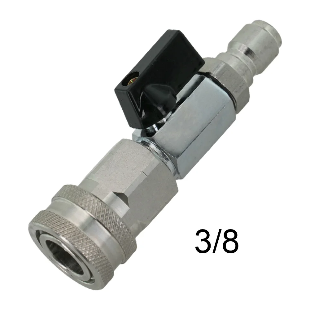 High Pressure Washer Valve Switch Ball Valve Kit For Car Wash Pump Hose Quick Connector Direct Installation Car Wash Maintance
High Pressure Washer Valve Switch Ball Valve Kit For Car Wash Pump Hose Quick Connector Direct Installation Car Wash Maintance