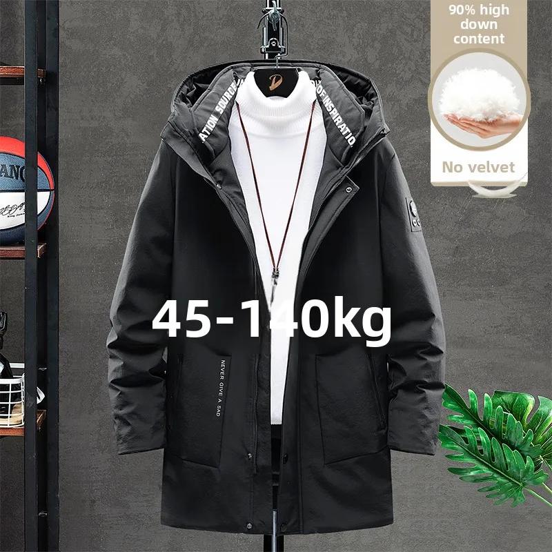 Новая мужская утепленная пуховая куртка 2024 года, длинное белое пуховое пальто больших размеров, свободный крой, верхняя одежда для зимы, молодежный тренд
Новая мужская утепленная пуховая куртка 2024 года, длинное белое пуховое пальто больших размеров, свободный крой, верхняя одежда для зимы, молодежный тренд