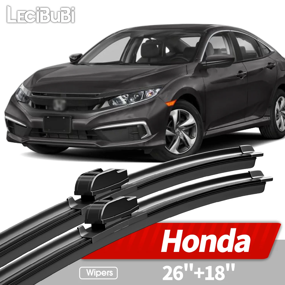 26"+18" For Honda Civic 10 2016-2019 HRV Vezel FRV URV Front Windshield Wiper Blades Windscreen Window Accessories
26"+18" For Honda Civic 10 2016-2019 HRV Vezel FRV URV Front Windshield Wiper Blades Windscreen Window Accessories