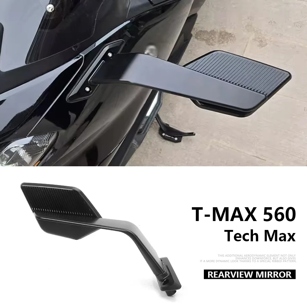 Stealth Winglets Side Mirror For Yamaha T-Max 560 Tech Max T-MAX560 2022-2024 Motorcycle Rearview Mirror With Wind Deflector
Stealth Winglets Side Mirror For Yamaha T-Max 560 Tech Max T-MAX560 2022-2024 Motorcycle Rearview Mirror With Wind Deflector