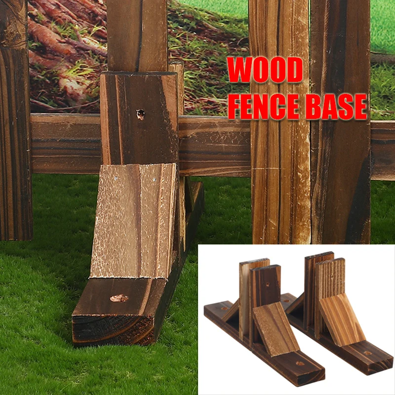 2Pcs Solid Wood Fence Picket Base Post Feet Garden Support Temporary Bases Stand Holder Fold Baby Wooden Stand Garden Feet Foot
2Pcs Solid Wood Fence Picket Base Post Feet Garden Support Temporary Bases Stand Holder Fold Baby Wooden Stand Garden Feet Foot