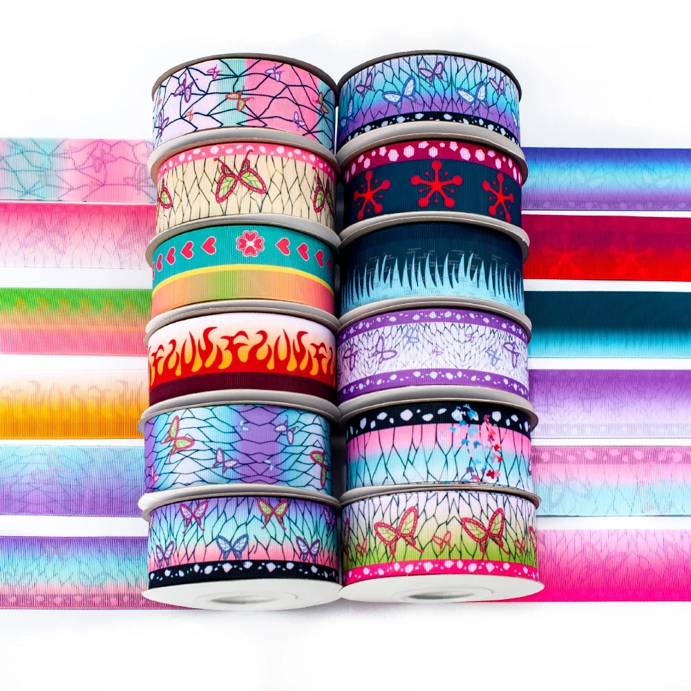 50 Yards Japanese Anime Characters Double Side Printed Grosgrain,satin Ribbon
50 Yards Japanese Anime Characters Double Side Printed Grosgrain,satin Ribbon