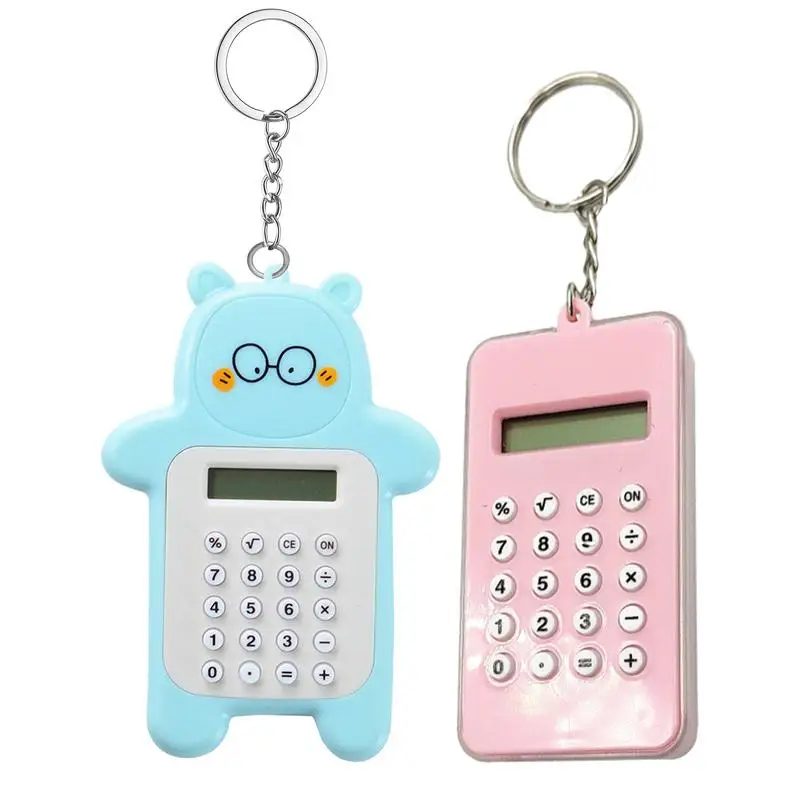 Mini Calculator Calculator Keychain Cartoon Cute Bear Ultra-thin Button Calculator Creative Keychain Decoration School Supplies
Mini Calculator Calculator Keychain Cartoon Cute Bear Ultra-thin Button Calculator Creative Keychain Decoration School Supplies