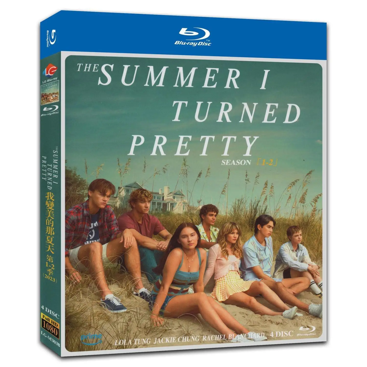 The Summer I Turned Pretty, Season 1-2 2023 English/Chinese and English subtitles 4 Blu-ray discs
The Summer I Turned Pretty, Season 1-2 2023 English/Chinese and English subtitles 4 Blu-ray discs