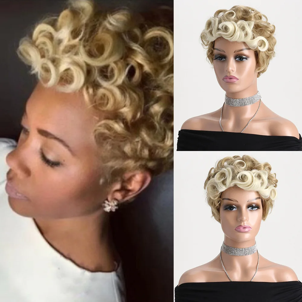 2024 New Short Curly Synthetic Wig Natural Hair for Women Fashion Party Everyday Cosplay High Temperature Fiber
2024 New Short Curly Synthetic Wig Natural Hair for Women Fashion Party Everyday Cosplay High Temperature Fiber