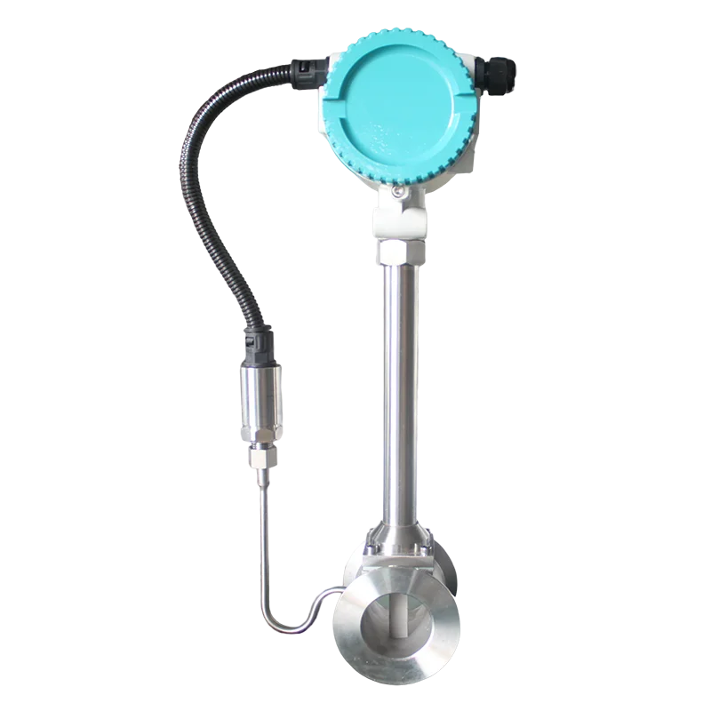 RS485 4-20mA Air Steam Vortex Flow Meter With Temperature And Pressure Compensation Sensor
RS485 4-20mA Air Steam Vortex Flow Meter With Temperature And Pressure Compensation Sensor