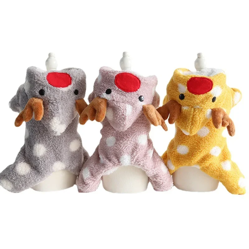 Three-color Christmas Deer Four-legged Clothes 2024 Autumn and Winter Cat Clothes
Three-color Christmas Deer Four-legged Clothes 2024 Autumn and Winter Cat Clothes