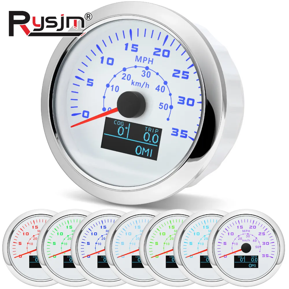 7 цветов светодиодная подсветка 85 мм GPS спидометр с GPS-антенной 0-35MPH 0-50KMH датчик скорости одометра для морского автомобиля грузовика
7 цветов светодиодная подсветка 85 мм GPS спидометр с GPS-антенной 0-35MPH 0-50KMH датчик скорости одометра для морского автомобиля грузовика