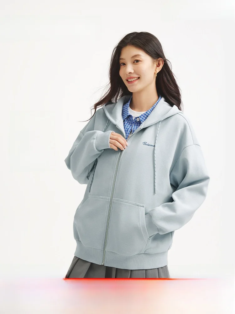 Hotwind Ladies Hooded Sweatshirt Casual Open Cardigan Inner Wear Spring Autumn Loose Fit Zipper Closure Long Sleeve Cotton Blend
Hotwind Ladies Hooded Sweatshirt Casual Open Cardigan Inner Wear Spring Autumn Loose Fit Zipper Closure Long Sleeve Cotton Blend