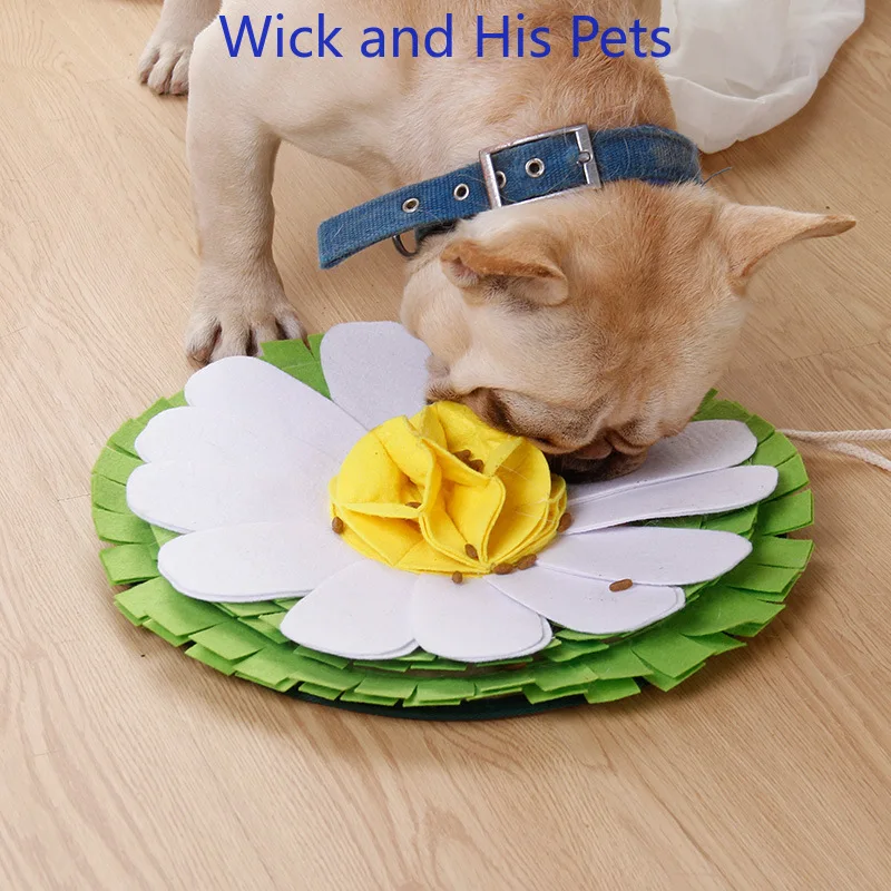 Pet Bite Resistant Slow Food Toy Dog Sniffing Pad Anti Choking Release Energy Chrysanthemum Training Blanket Dog Supplies
Pet Bite Resistant Slow Food Toy Dog Sniffing Pad Anti Choking Release Energy Chrysanthemum Training Blanket Dog Supplies