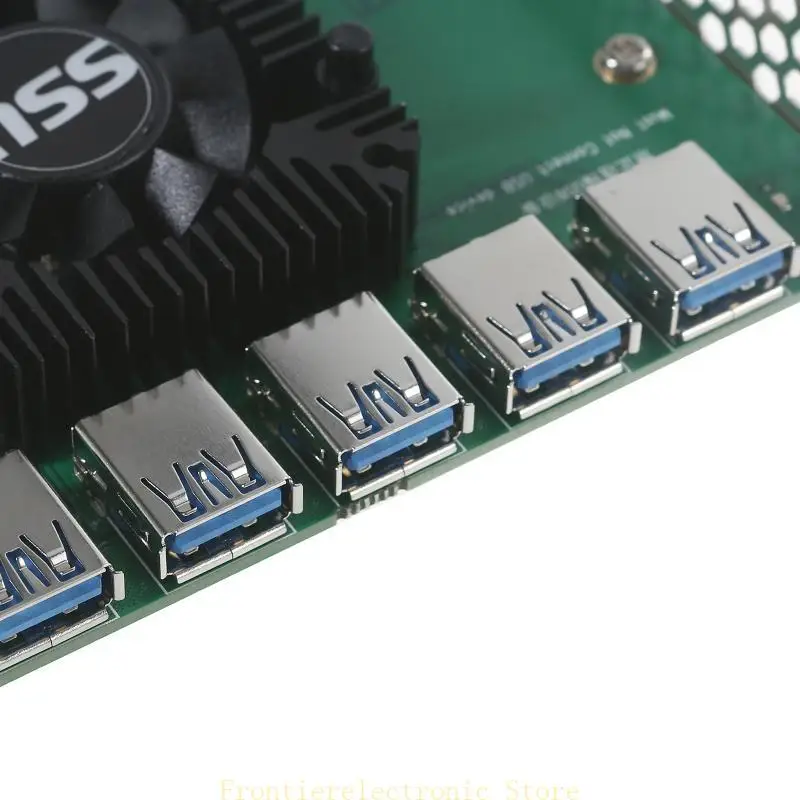 G8DB PCI-e 1 to PCIE 6 PCI-express Adapter 20Gbps 4x to 16x Mining Riser Card 1 to 6 USB Multiplier Card for BTC Mining
G8DB PCI-e 1 to PCIE 6 PCI-express Adapter 20Gbps 4x to 16x Mining Riser Card 1 to 6 USB Multiplier Card for BTC Mining