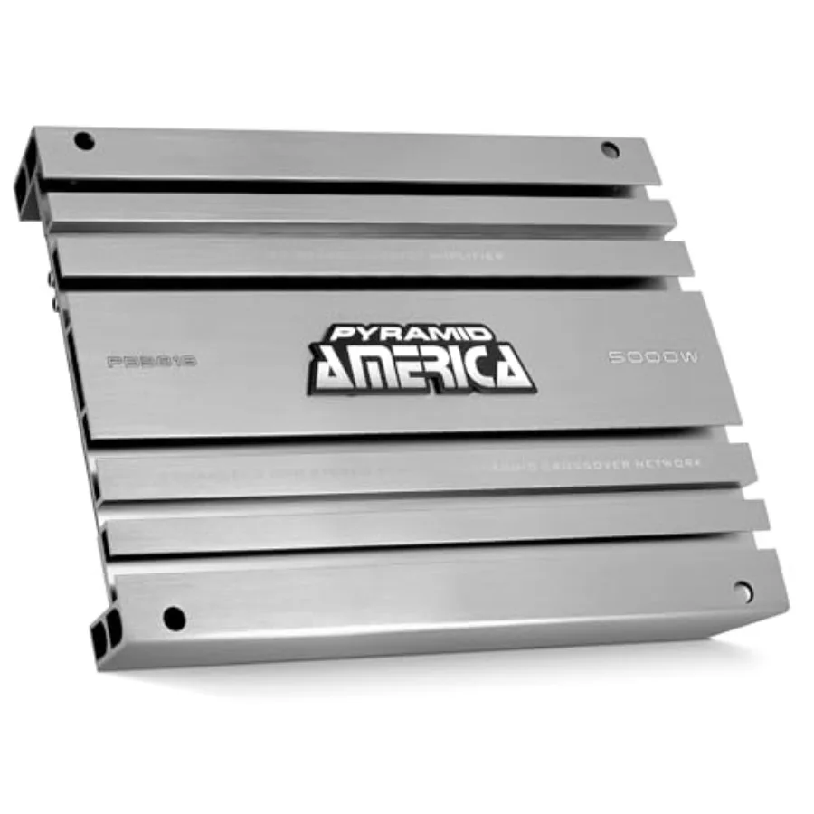 2 Channel Car Stereo Amplifier for automotive use, aluminum alloy housing, silver color, 5000W high power with MOSFET, crossove
2 Channel Car Stereo Amplifier for automotive use, aluminum alloy housing, silver color, 5000W high power with MOSFET, crossove